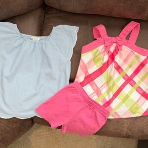 Girls Size 5 Matching Short Set